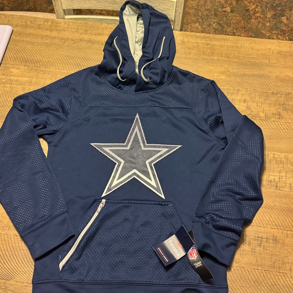 Dallas Cowboys NFL Blue Hoodie with Star Logo